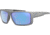 Leupold Switchback Mens Sunglasses, Matte Grey Frame, Square Blue Mirror Lens, Polarized, Regular-Wide, 179629