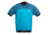 Level Six Mens Huron 2.5 Layer Short Sleeve Semi Dry Top, Grotto Blue, Extra Small, GMT-HURO-GR-XS