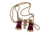 Levenhuk Broadway 325F Opera Glasses, Red