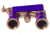 Levenhuk Broadway 325L Lorgnette Opera Glasses, Amethyst, Small, NSN N, 70873