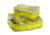 Lewis N Clark ElectroLight Packing Cube Set,Pack of 2,Medium and Large,Neon Lemon 1125NEO