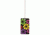 Lewis N Clark Fashion Luggage Tag, Black Floral 7459