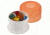 Lewis N Clark GoTubb, 3-Pack, Small (0.4oz), Clear/Orange/Red HG0214