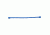 Lewis N Clark Rop Indoor/Outdoor Steel Wire Utility Tie,6in,Pack of 2 996BLU