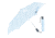 Lewis N Clark Umbrella, Blue 413BLU