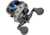 Lew’s American Hero Baitcast Reel, 4+1 Bearings, 7.5-1 Ratio, 1-PC Graphite Frame, Speed Gears, Speed Lube, Magnetic Control System, Rulon Drag, LH Retrieve, Gray/Black/Blue, AH1SHLG2
