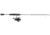 Lews American Hero Camo 200 Spinning Combo, 6 ft, Medium, Fast, 6.2:1, Ambidextrous, 2 Pieces, AHC2060M-2