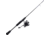 Lew’s American Hero Spinning Reel and Rod Combo, 6ft 6in 2-PC Medium  Fast IM6 Graphite Rod, SZ 200 Reel, 4+1 Bearings, 6.2-1 Ratio, Speed Gears, Gray/Black/Blue, AH2066MSG2-2