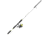 Lew's MACH 1 Spinning Rod, 7ft 2in, 2-PC IM7 Graphite Rod w/ Medium-Heavy  and Fast, Winn Dri-Tac Split-Grip, Graphite Skeletal Reel Seat, White/Black/Green, M172MHS-2