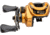 Lew’s Custom Pro Baitcast Reel, 10+1 Bearings, 7.5-1 Ratio, Aluminum Frame and Sideplate, ParaMag ITB Brake, Aluminum Speed Gears, Carbon Fiber Drag, RH Retrieve, Gold/Black, CPB1SHG3