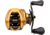Lew’s Custom Pro Baitcast Reel, 10+1 Bearings, 7.5-1 Ratio, Aluminum Frame and Sideplate, ParaMag ITB Brake, Aluminum Speed Gears, Carbon Fiber Drag, RH Retrieve, Gold/Black, CPB1SHG3
