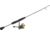 Lew’s Laser Lite Spinning Reel and Rod Combo, 6ft 6in, 2-PC IM6 Rod w/ Ultra-Light  and Fast, SZ 100 Reel, 3+1 Bearings, 5.1-1 Ratio, Metallic Gray/Gold/Black, LLS1066ULG2-2