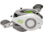 Lew’s MACH 1 Baitcast Reel, 7+1 Bearings, 7.5-1 Ratio, Graphite Frame and Sideplate, Multi-Setting Brake, Speed Gears, Speed Lube, Combat Grips, LH Retrieve, White/Gray/Green, MH1SHLG3