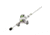 Lew’s MACH 1 Baitcast Reel and Rod Combo, 7ft 2in, 1-PC IM7 Graphite Rod, Medium-Heavy, Fast, 7+1 Bearings, 7.5-1 Ratio, RH Retrieve, White/Black/Gray/Green, MH1SH72MHG3