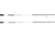Lew’s MACH 1 Casting Rod, 6ft 9in, 1-PC IM7 Graphite Rod w/ Medium-Light  and Fast, Winn Dri-Tac Split-Grip, Graphite Skeletal Reel Seat, White/Black/Green, M1BFS