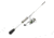 Lew’s MACH 1 Spinning Reel and Rod Combo, 7ft, 2-PC IM7 Graphite Rod, Medium, Fast, SZ 300 Reel, 9+1 Bearings, 6.2-1 Ratio, White/Black/Gray/Green, MH3070MFSG3-2