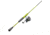 Lew’s MACH 2 Mobile Spinning Reel and Rod Combo, 6ft 6in, 2-PC IM8 Graphite Rod, Medium  w/ Fast, SZ 200 Reel, 6.2-1 Ratio, Mobile Carry Case, Green/Black/Gray, M2MSC2066M-2