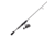 Lew’s Speed Spin CRX Spinning Reel and Rod Combo, 6ft 6in 1-PC Rod, Medium, Fast, SZ 200 Reel, 9+1 Bearings, 6.2-1 Ratio, Speed Gears, Gray/Black/Red, SSC2066MS