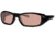 Liberty Sport Suns RIDER Protective Eyewear Shiny Black Frame,Rose Amber Lens, Unisex RIDERSHBK6017130DSL