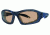 Liberty Sport Suns TORQUE 1 Protective Eyewear Translucent Blue Frame,Brown Bronze Lens, Unisex RS-TQ1TBLU6017130BBM