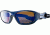 Liberty Sport Suns SNOWBLAZER 2 Protective Eyewear Translucent Blue Frame,Amber w blue flash Lens, Unisex SNOW2TBLU5919SCL