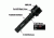 Life Gear Pro Series 120 Tactical Flashlight w/ Red Night Vision &amp; Strobe - 120 Lumens, black LG21-60544-BLA