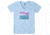 Life Is Good Life isnt easy Mountains Crusher Tee Womens, Powder blue, Large, 54038-L