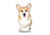 Lifelike Pillows Custom Dog Shaped Pillow, Welsh Corgi, 16 inch Tall/4 inch Thick, DOG27-SH-16