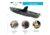Lifetime Products Kenai Pro Angler 100 Fishing Kayak w/Paddle, Moss Fusion, 91149