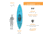 Lifetime Products Emotion Cabrio Hybrid 110 Sit-In and Sit-On-Top Kayak w/Paddle