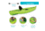 Lifetime Products Tahoma 100 Sit-On-Top Kayak w/Paddle
