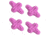 Limbsaver Everlast String Leech, 4 Pack, Pink, 3337
