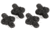 Limbsaver Super String Leech, 4 Pack, Black, 3313