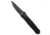 Linder Linder Dual-Action Automatic Hidden Release Knife 3.25" Black, Black, 440, adult, BHQ-184009