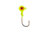 Lindy Jig, Chartreuse Yellow, 1/4oz, 6 per Pack, LJG512
