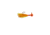 Lindy Little Nipper Fishing Jig, 1/32 oz, Chartreuse/Orange 2/Pack, LN032