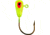 Lindy Live Bait Jig, Chartreuse Yellow, 1/8oz, 7 per Pack, LLBJ312