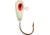 Lindy Live Bait Jig, Glow, 1/4oz, 6 per Pack, LLBJ537