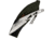 Linton Cutlery Skeletonized Fixed Blade Knife w/ Sheath, 10.63in Overall, 4.75in Satin Stainless Blade, Skeletonized Handle, Nylon Sheath, L92022