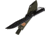 Linton Cutlery 18.25in Black Cord Wrapped Machete, 18.25in Overall, 12in Black Powder Coated Stainless Blade, Black Cord Wrapped Handle, Nylon Sheath, L90007B