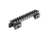 Lion Gears Riser Mount, 0.75in Riser, 5in Long with 12 Slots, Black, Medium, LG-BM1207