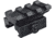 Lion Gears Tactical Picatinny 0.5 3-Slot Quick Release Riser Mount, 1.45in Long, Black, Low, BM0305QR