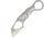 Liong Mah Designs Xenobit Neck Knife, 1.75 stonewash finish CPM S35VN stainless blade, One-piece construction, XENOBIT