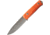 Lionsteel B41 Bushcraft Orange G10 Knife, 4.13 stonewash finish Sleipner tool steel blade, Orange G10 handle, B41 GOR