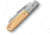 Lionsteel Barlow Dom Folding Knife, 3in, M390 Stainless, Satin Finish, DOM Style Blade, Olive Wood Handle, CK0115 UL