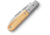Lionsteel Barlow Roundhead Folding Knife, 3in, M390 Stainless, Satin Finish, Roundhead Blade, Olive Wood Handle, CK0111 UL