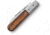 Lionsteel Barlow Roundhead Folding Knife, 3in, M390 Stainless, Satin Finish, Roundhead Blade, Santos Wood Handle, CK0111 ST