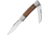 Lionsteel BestMan BM13 Slipjoint Santos Folding Knife, Satin finish Bohler M390 stainless clip and Wharnc, Santos wood handle, BM13 ST
