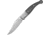 Lionsteel Gitano Slip Joint Carbon Fiber Folding Knife, 3.25 satin finish Niolox tool steel clip point bl, Carbon fiber handle, GT01 CF