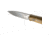 Lionsteel M1 Fixed Blade Olive Wood Knife, M1 Fixed Blade, 6.75in Overall, 3in Satin Bohler M390 SS Drop Point, Olive Wood Handle, Lanyard With Titanium Bead, Brown Leather Sheath, M1 UL